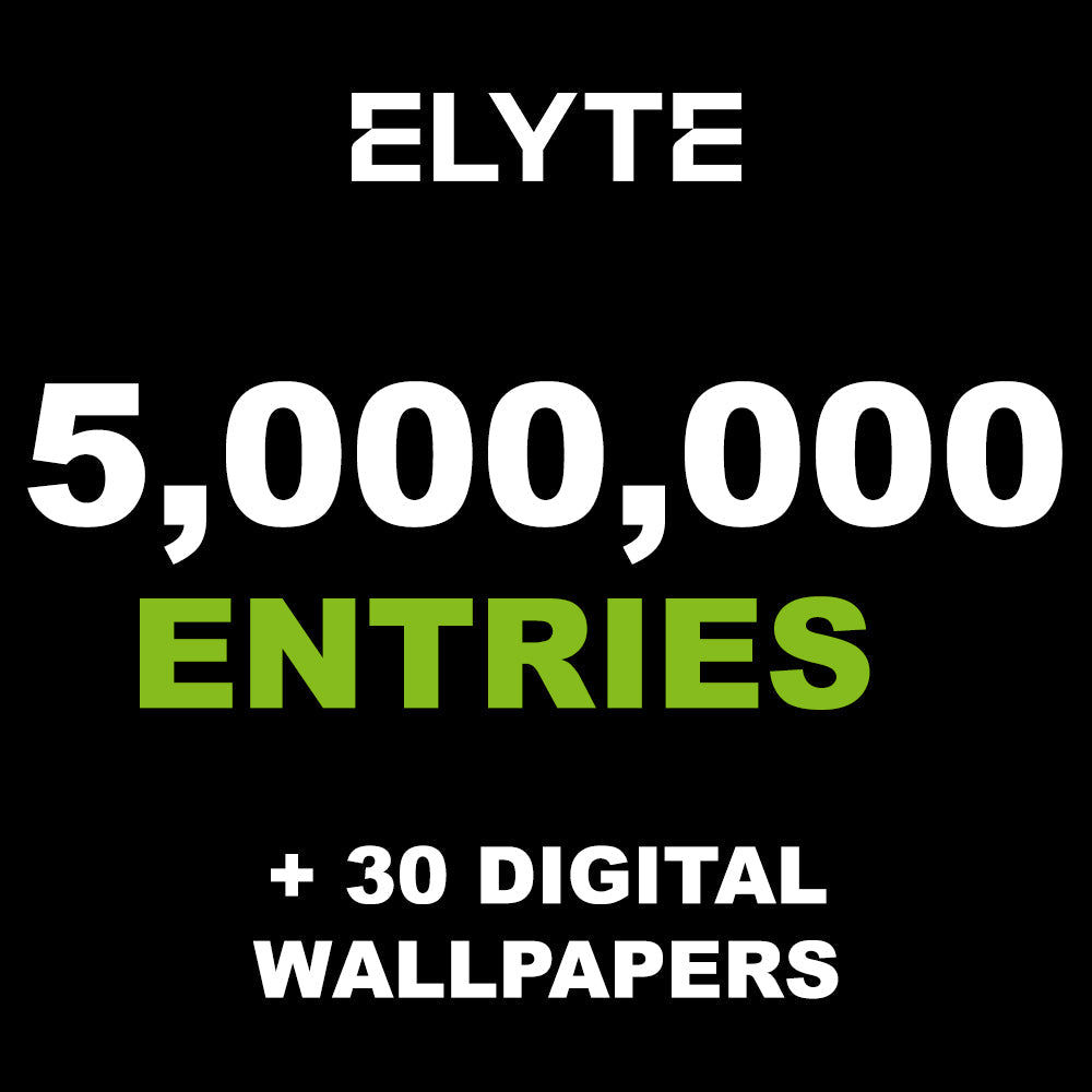 🎟 5,000,000 Bonus Entries (LOW STOCK)