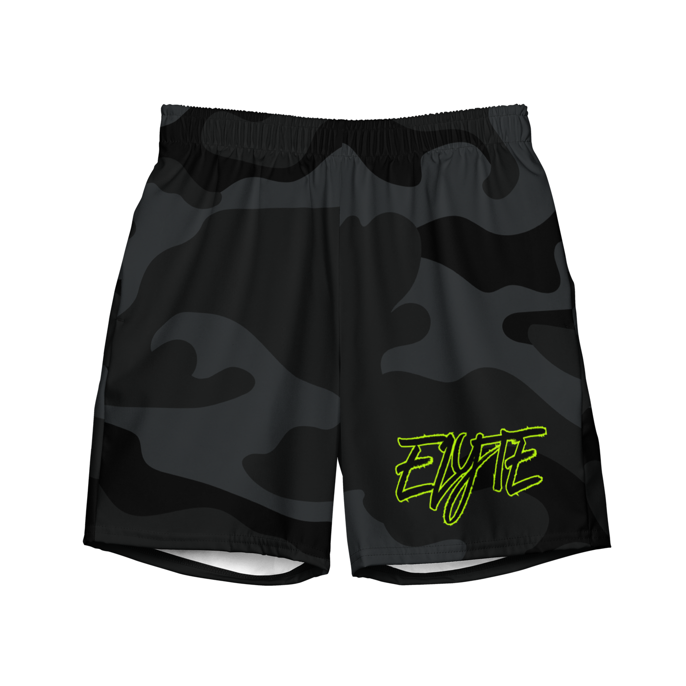 ELYTE Blackout Camo Swim Trunks