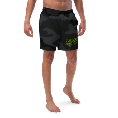 ELYTE Blackout Camo Swim Trunks