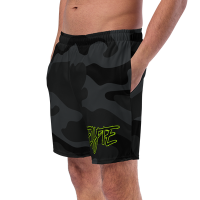 ELYTE Blackout Camo Swim Trunks