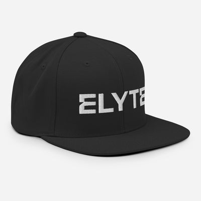 ELYTE Black Snapback Hat
