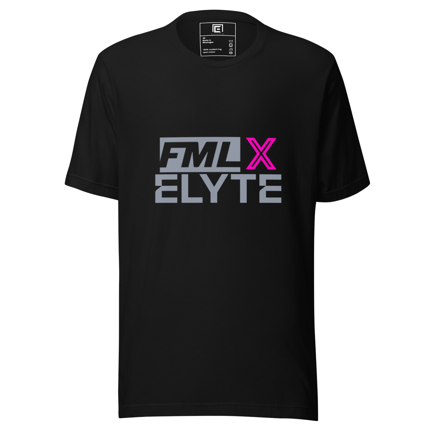 FML x ELYTE "Cross-Connect" Tee - Pink Highlight