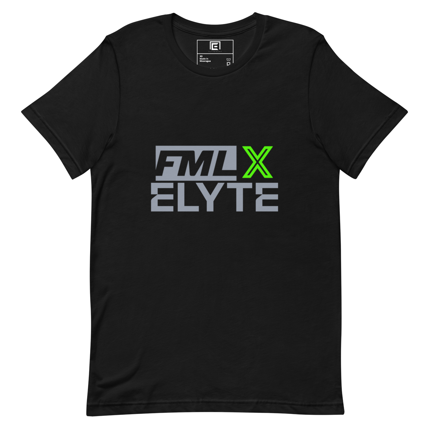 FML x ELYTE "Cross-Connect" Tee - Green Highlight