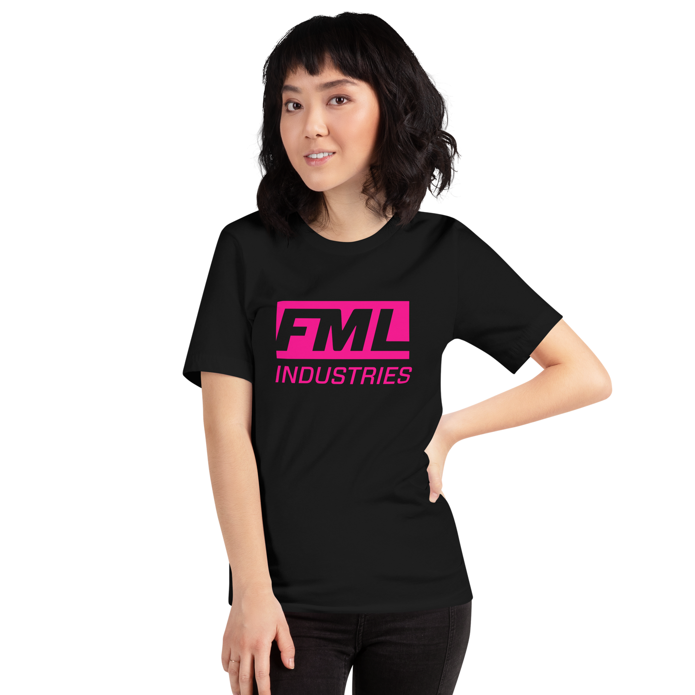 FML Industries Unisex Tee - Bold Pink