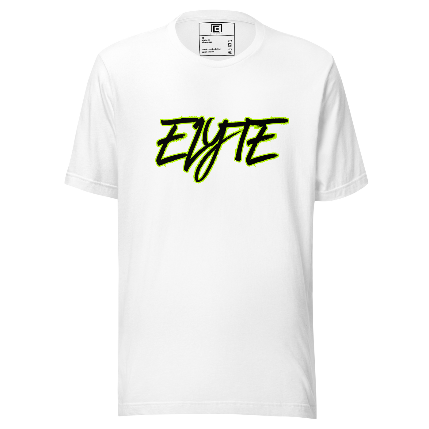 ELYTE Signature Series Tee - Dynamic Lime Outline