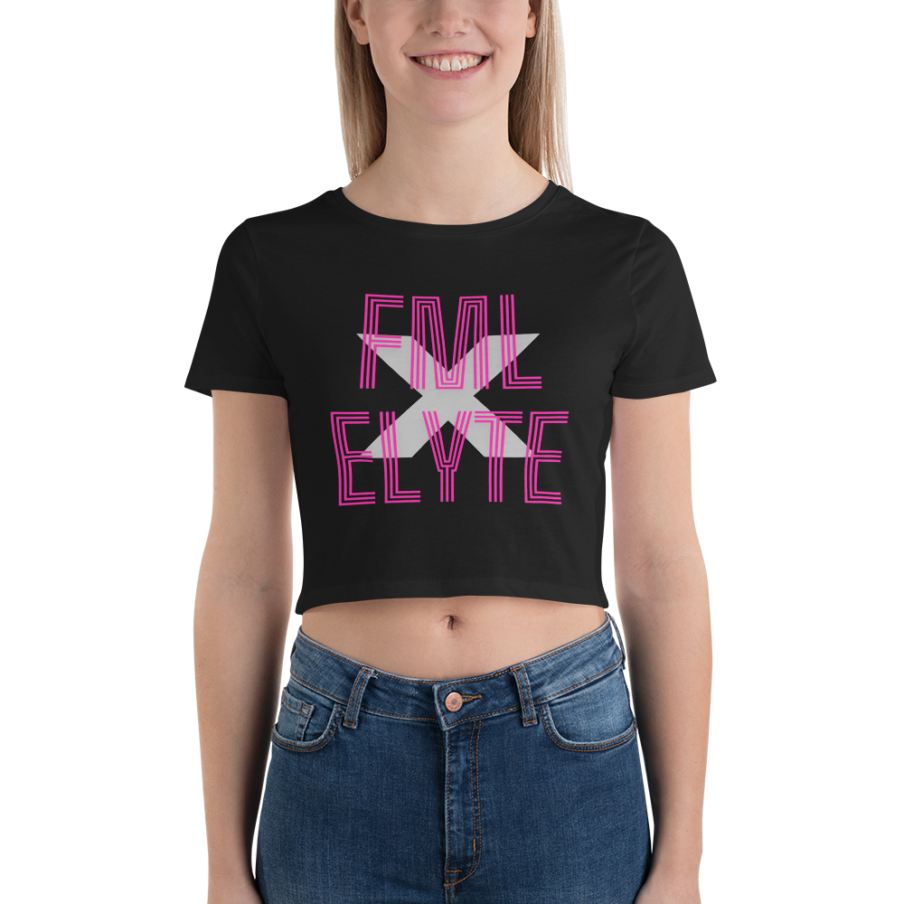 FML x ELYTE Vibe Women's Crop Tee