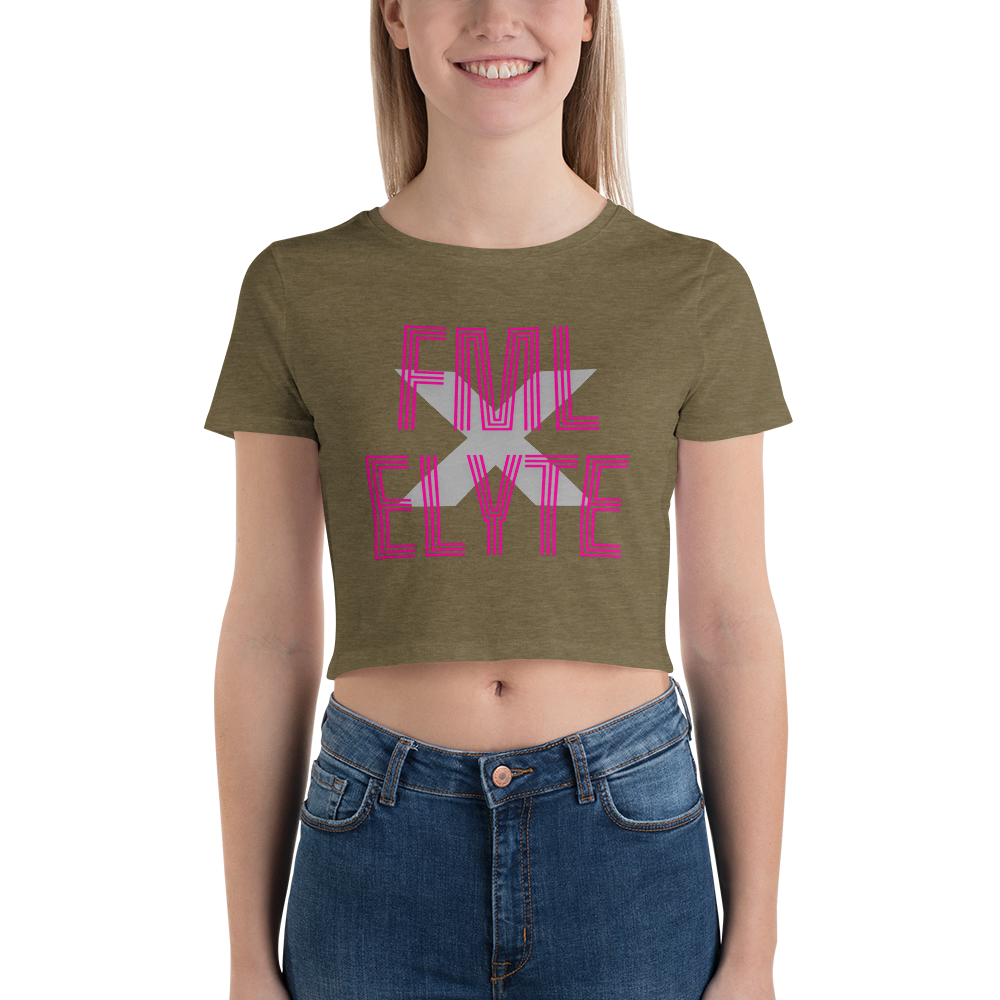 FML x ELYTE Vibe Women's Crop Tee